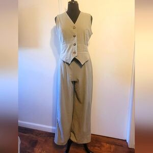 Stylish 2 Piece Vest & Trouser Set